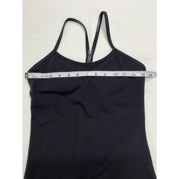 Lululemon Athletica Women's Black Racerback Strap Padded Tank‎ Top Size 4 - Picture 6 of 8